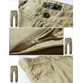 thumbnail image 4 of Pantalones Casuales de Algodón para Hombre Match Corte Clásico Color Caqui Oscuro Talla 38, 4 of 5