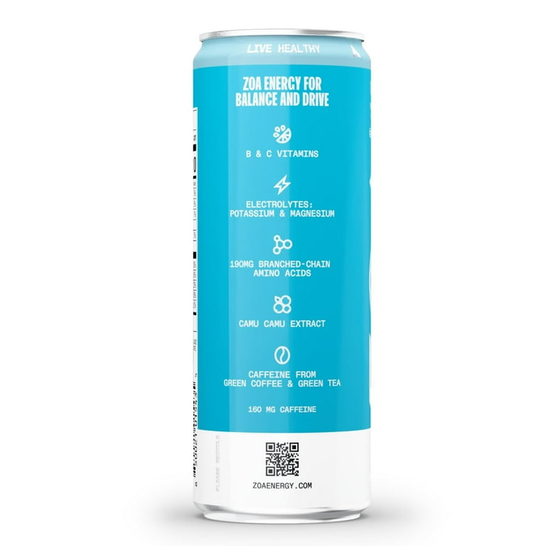 Zoa Healthy Low Calorie Diet Tropical Punch, Zero Sugar Soft