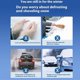 thumbnail image 3 of Windshield snow scraper, car ice scraper, ergonomic, nonslip snow shovel for car windshields portable winter snow removal tools, car shovel, black, 3 of 5