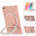 thumbnail image 7 of Case for Samsung Galaxy Tab A 8.0 2019 SM-T290/SM-T295, 360 Degree Rotating Hand Grip Shockproof Cover with Shoulder Strap, Rose Gold, 7 of 7
