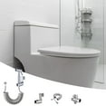 thumbnail image 2 of Produits de Salle de Bain Kit de Pulvérisateur Bidet Portatif pour Toilette Hygiène Personnelle avec Pression d'Eau Réglable et Support de Boyau Rétractable, 2 of 8