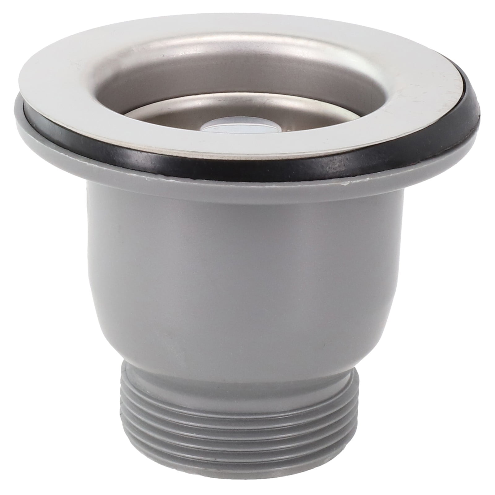 60mm Stainless Steel Sink Mini Basket Strainer Waste Kit 85mm Flange