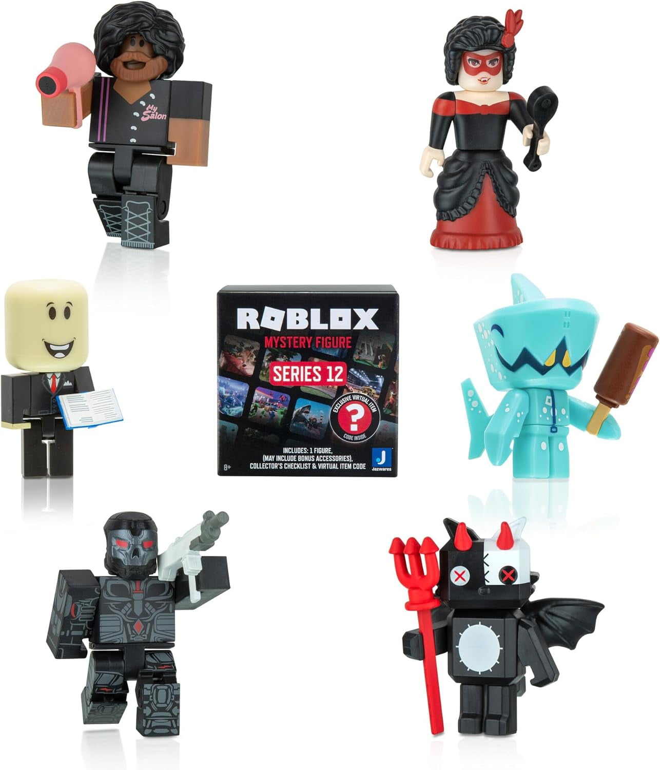Roblox Action Figure Mystery Blind Box, 2-Pack - Series 12 - Mix