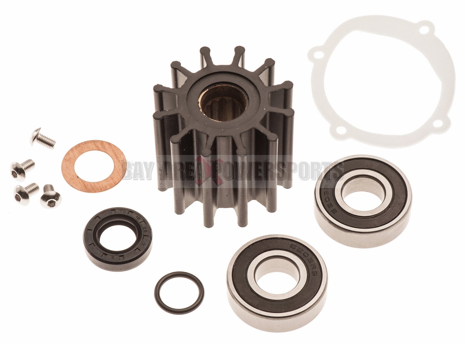 Johnson Sea Water Pump Impeller Rebuild Repair Kit 09812B1 1024232