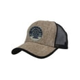 thumbnail image 2 of Top Headwear Happy Place Straw Adjustable Trucker Hat - Natural/Black, 2 of 2