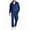 Royal Blue, variant on COOFANDY Velvet Tracksuit Men Sweatshirt Men Casual Shirt 2 Piece Jogging Suits