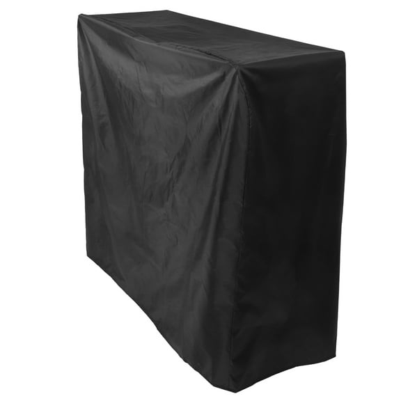 LULULION Easy Install Black Oxford Cloth Wheelchair Cover for Elderly Mobility