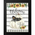 thumbnail image 2 of Kennedy, Lisa 12x14 Black Modern Framed Museum Art Print Titled - Fall Kitten, 2 of 5