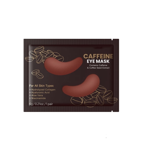 20 Pairs Caffeine Under Eye Patches - Dark Circles & Puffiness Treatment - Hydrating Caffeine Eye Mask, Under Eye Mask Patches with Niacinamide & Hyaluronic Acid - Men Women Gifts