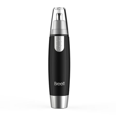 Breett Professional Electronic Nose hair Trimmer, Ear hair shaver, Nose hair remove tools, Nose hair Shaver with washable & removable cutter head