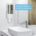 thumbnail image 3 of IWNTWY Pull Type Cup Dispenser, Wall Mounted Bathroom Cup Holder, 3oz - 5oz Water Cooler Disposable Cup Dispenser with Paste Plate, 3 of 8