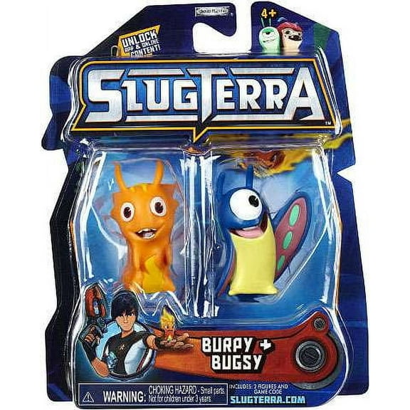 Jakks Pacific Slugterra Burpy & Bugsy Mini Action Figures, 2 Pack