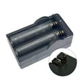 thumbnail image 2 of 3.7V Rechargeable Battery Dual Charger Travel 2-Slots Battery Power 3.7V Rechargeable Adapter LED Indication US Plug, 2 of 9