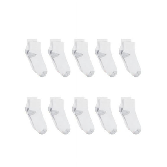 Hanes Women's Cool Comfort Ankle Socks, 10-Pair Value Pack