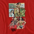 thumbnail image 2 of Wonder Woman Ww75 Comic Page Women's T Shirt, Red, Medium, 2 of 6