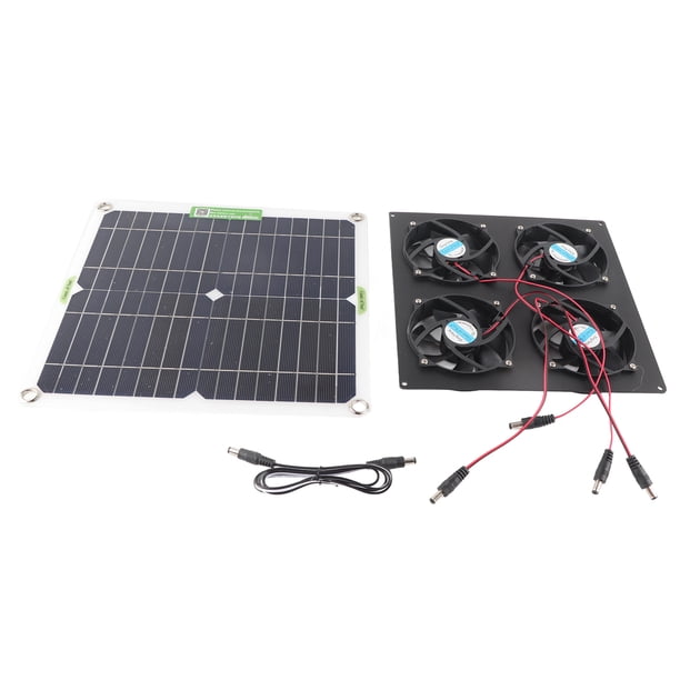Kit de ventilador de Panel solar Jadeshay Ventilador solar al aire libre