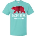 thumbnail image 3 of Inktastic Plaid Daddy Bear with Arrow T-Shirt, 3 of 5