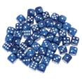 thumbnail image 2 of Juego de mesa de dados punteados, 50 unidades por paquete, troquel de 16mm punteado para juego de rol de perfke  Dados de esquina redonda, 2 of 9