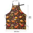thumbnail image 5 of Lsque Thanksgiving Turkey Waterproof Apron Chef Aprons for Men Heavy Duty Chemical Work Apron Extra Long Grilling Aprons with Adjustable Bib Apron, 5 of 9