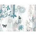 thumbnail image 2 of Lula Bijoux and Company 32x25 Gold Ornate Wood Framed with Double Matting Museum Art Print Titled - Spring Butterflies, 2 of 4