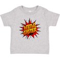 thumbnail image 3 of Inktastic Little Sister Super Hero Girls Baby T-Shirt, 3 of 5