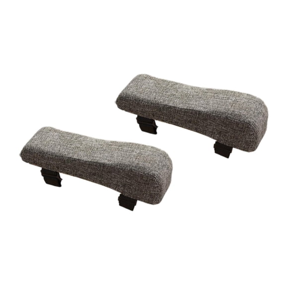 2 Pieces Armrest Pads Elbow Support Pillow Arm Rest Covers High Density Sponge for Office and Gaming Chairs