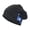 Black, variant on Women’s Adjustable Slouch Beanie with Vertical Rib Tag & Long Loose Cut for Trail Treks Black