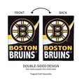 thumbnail image 3 of Boston Bruins 12.5'' x 18'' Double-Sided Burlap Garden Flag, 3 of 5