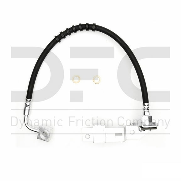 Front Left Dynamic Friction Company Brake Line Hose 350-40185 For 2000-2001 Dodge Ram 2500