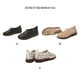 thumbnail image 4 of Qarigey Zapatos planos con estilo para mujer, calzado cómodo y flexible para diario, sandalias para mujer, zapatos 2023, suela blanda, negro Type2 NO2, 4 of 6