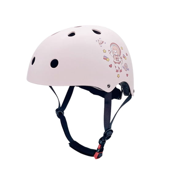 Soidarity Ligero y seguridad garantizada casco resistente a impactos para ciclismo patinaje y patinaje sobre ruedas Ropa Deportiva, Zapatos Chica espacial rosa S【51-54CM】
