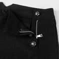 thumbnail image 3 of Pantalones de hombre de color sólido de moda steampunk retro traje de uniforme para hombre pantalones exteriores, 3 of 5