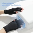 thumbnail image 4 of Guantes Para Manicura Con Lámpara UV, Elásticos Medios, Respetuosos Con La Piel, Evitan El Oscurecimiento, 2 Pares De Guantes De Protección UV Para Salón De Uñas, 4 of 7