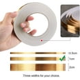 thumbnail image 4 of Tile Peel and Stick Decorative Adhesive Tape, Waterproof Joint Line Tape, for Floors, Walls, Ceilings, Doors and Windows, Home Decor (2*(1cm*50m),Gold), 4 of 6