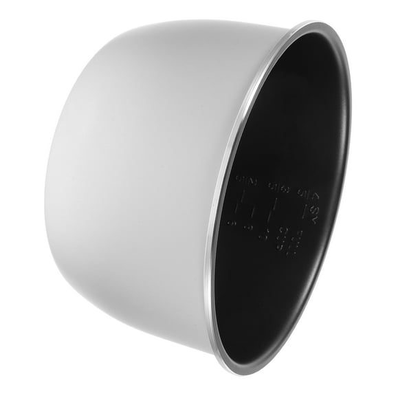 MLINS Aluminum Cooking Pot for Rice Cooker Electric Replacement Silver