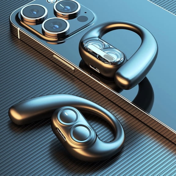 Up to 65% off! New Wireless Bluetooth Earphones Bone Conduction Ultra-long Endurance Open Earbuds with Dual Speakers