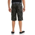 thumbnail image 2 of Lazer Mens Belted Ripstop Stacked Cargo Shorts, Waist Sizes 29"-40", 2 of 3