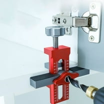 Cabinet Door Installation Positioner Jig Aluminium Alloy Adjustable Installation B