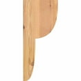 thumbnail image 3 of 5 1/2"W x 6"D x 14"H Crestline Smooth Corbel, Western Red Cedar, 3 of 9