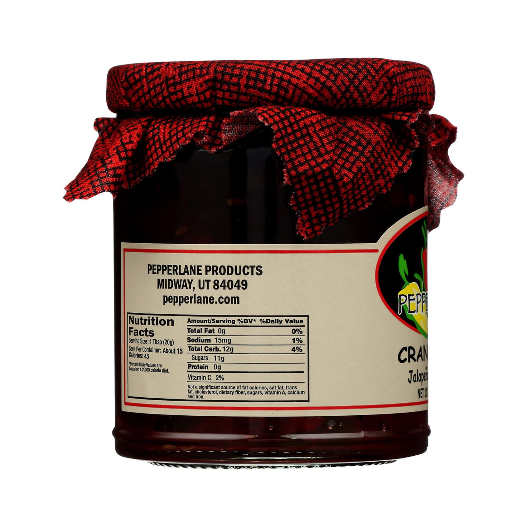Pepperlane, Preserves Cranpeno Pepper (Pack of 18)