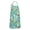 Pioneer Flower Floral-1, variant on Pioneer Flower Floral Print Pattern Apron for Women and Men, Cotton Linen Waterproof with Pockets, Adjustable, 33x27 Inch for Kitchen, Gardening, BBQ, Salon