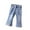 Light Yellow, variant on LYHaoo Girls' Denim Flared Pants For Kids 2025 Spring Arrival Slim Fit Long Pants For Children 3 13 Girls Pants Sizes 100 Blue