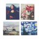 thumbnail image 1 of 4pcs 1/12 Mini pintura en París si Zulema Dollhouse Mini pintura al óleo, 1 of 6