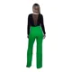 thumbnail image 4 of Pantalon Vestir Moda Elegante Tiro Alto Casual Pierna Recta, 4 of 5