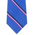 thumbnail image 3 of Tommy Hilfiger Men's Bronx Stripe Silk Tie Navy Size Regular, 3 of 3
