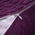 thumbnail image 5 of Phantoscope 18" x 18" Modern Purple Chevron Polyester Throw Pillow , ( 2 Count), 5 of 5