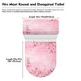 thumbnail image 7 of HELLHERO Polyester Toilet Dust Cover Set for Indoor Home, Adjustable Machine Washable Washable, Stretch Fit, 7 of 7