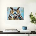 thumbnail image 5 of YILUYINQING Owl Wall Art Canvas Decor for Home, Bedroom, Kitchen 20x16in, 5 of 6