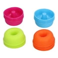 thumbnail image 2 of Silicone Baking Mold,16pcs Donut Mold Bright Donut Mold Silicone Molds Extended Durability, 2 of 8