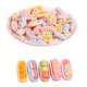 thumbnail image 1 of 50 Uds. De adornos para manualidades DIY, mezcla de resina para lazos para el pelo, horquillas para el pelo, fabricación decorativa, patrón aleatorio MFZFUKR BST3009934-5, 1 of 6